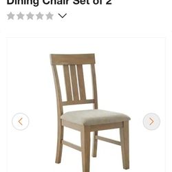 Sonoma Reclaimed Grey Dining Chair Set of 2

