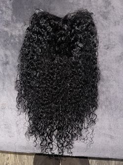 Deep Curly Black Human Hair U Wig 