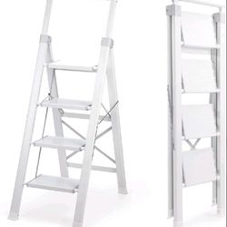4 Step Ladder / White
