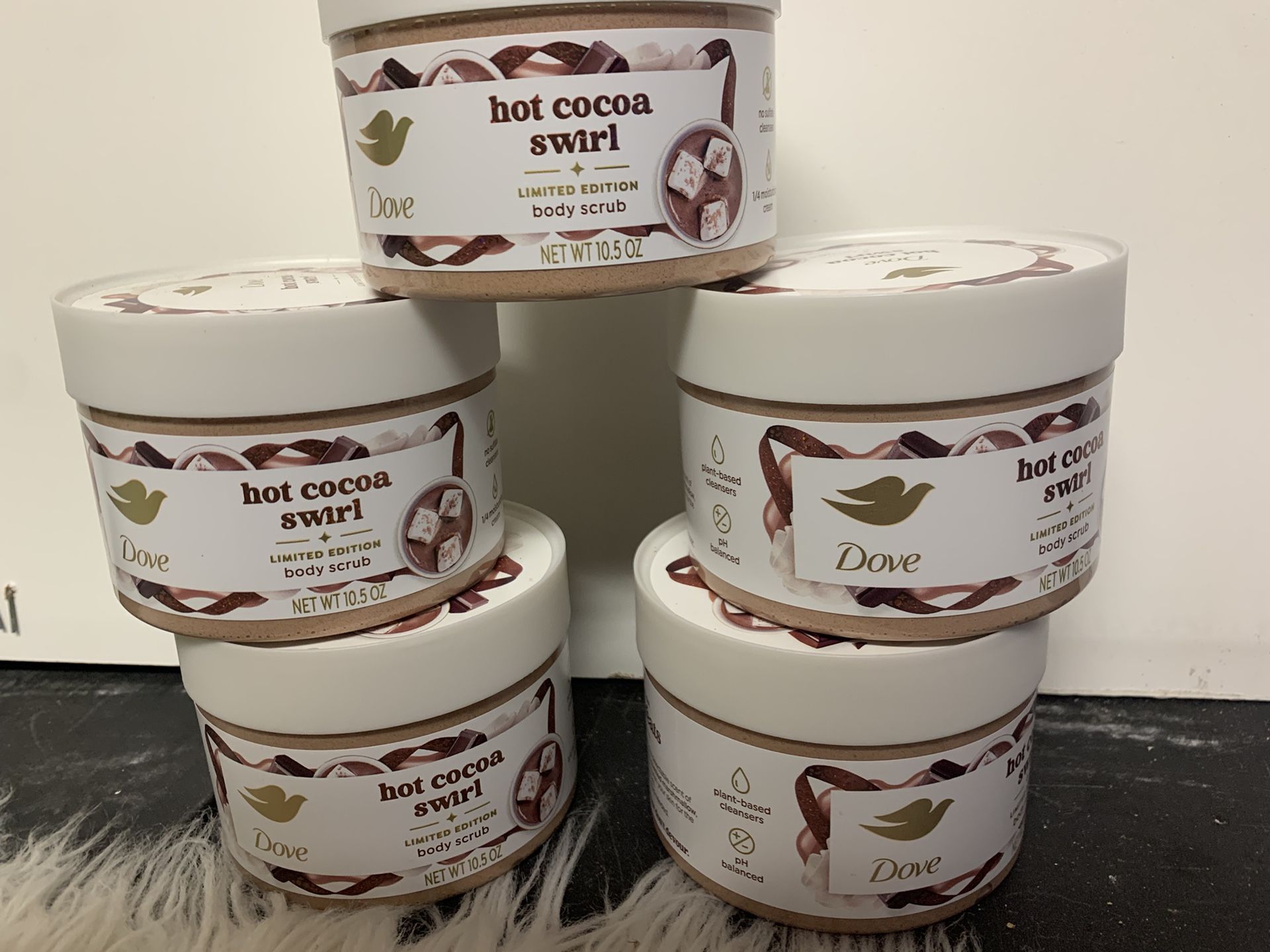 5/$20 Dove Body Scrubs (first Come First Serve)