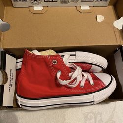 Kids Red Converse Sz 13