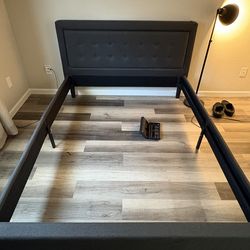 Basically New Queen Bed frame
