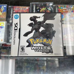 Pokemon White DS Complete $125 Gamehogs 11am-7pm