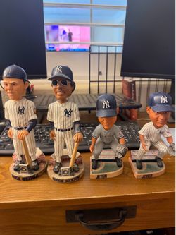 Yankees bobble head collection Limited numbered.