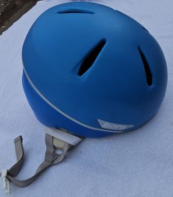 BLUE OPEN FACE HELMET 