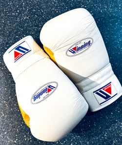 WINNING BOXING GLOVES **RARE ONE OF A KIND**