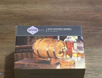Mini whiskey barrel