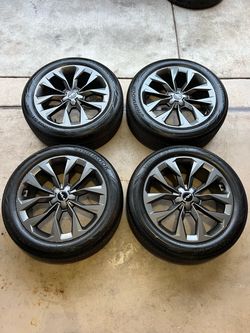 Kia Sorento 20in wheels 5x114.3 (5x4.5) Tires 245/50r20 Fit Telluride Hyundai Palisade Santa Fe etc