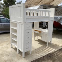 Bunk Bed With A Desk