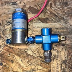 12 Vdc Fuel Shut Off Valve, Normally Closed With No Power.