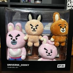 BT21 Cooky Plush Doll Set