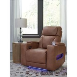 Ashley Furniture Clean-Slate Power Recliner/Adjustable Headrest $650