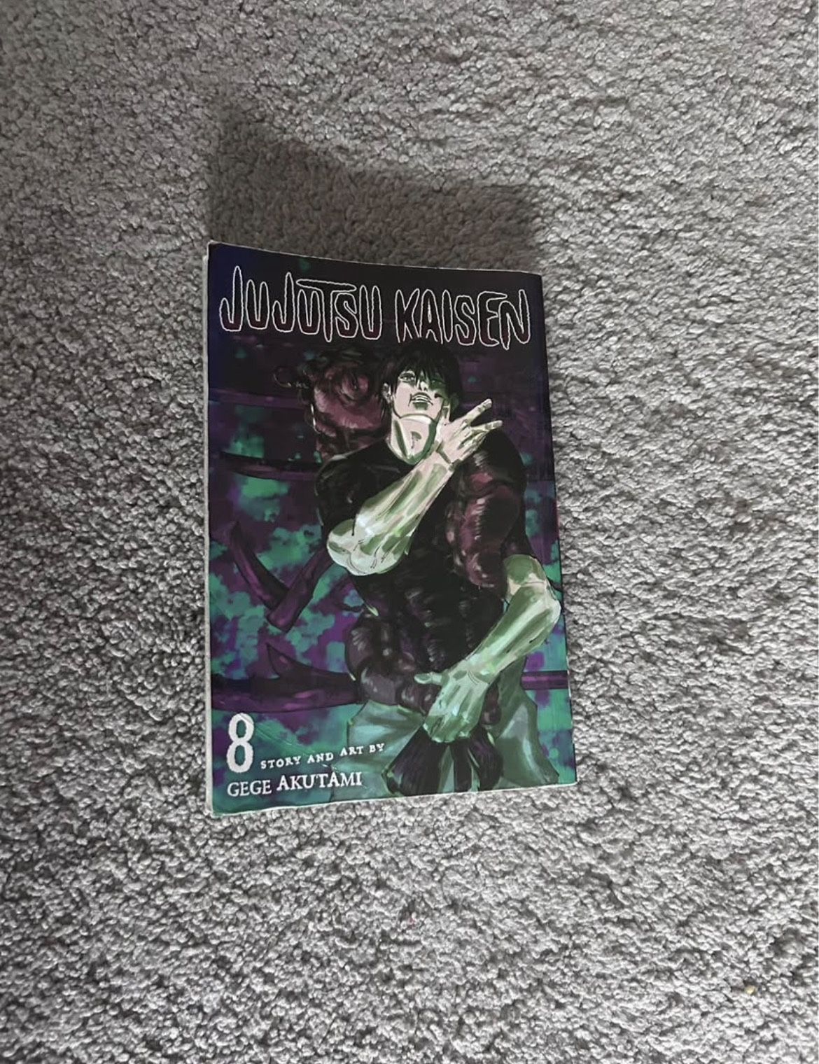 Jujutsu kaisen Manga 8