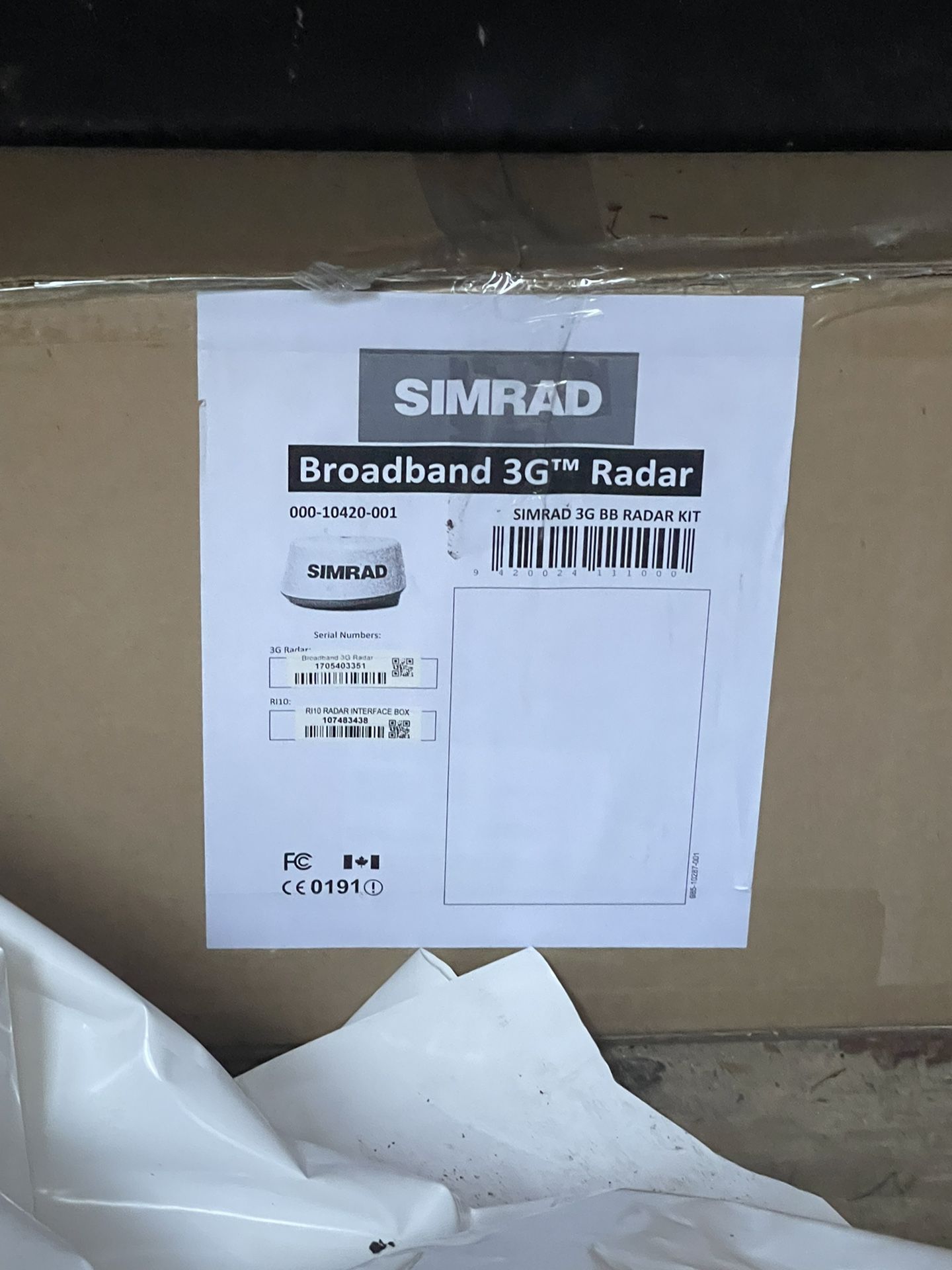 Simrad Lowrance 3G Broadband Radar Dome Marine
