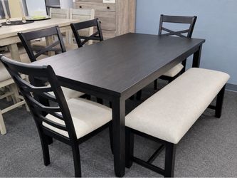 NEW IN BOX 6 pcs dining table