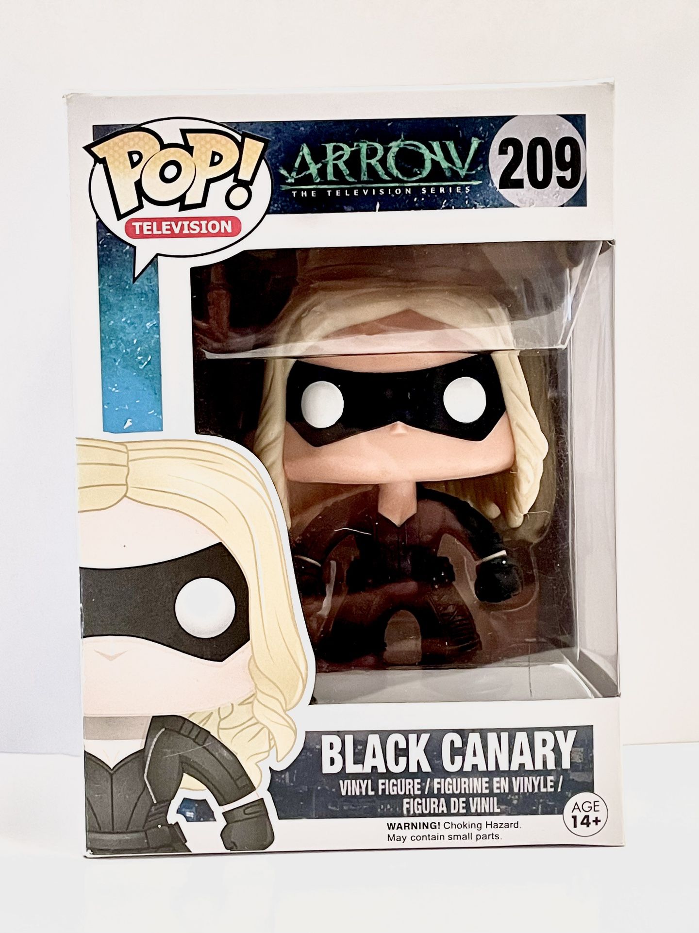 Funko pop Arrow Black Canary #209 vinyl figure