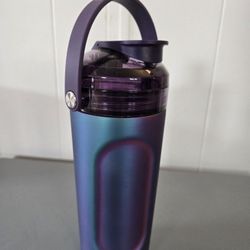 BRÜMATE MultiShaker Bottle + Additional Straw Lid - New - Dark Aura