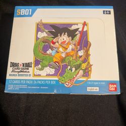 Dragon Ball Fusion World Manga Booster 01 Booster Box
