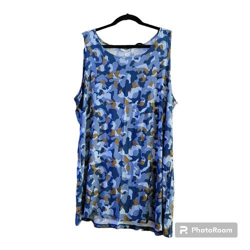 LOGO Lounge Blue Camo Tank 2X