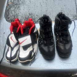 Men Nikes size 9 both pair together for 125