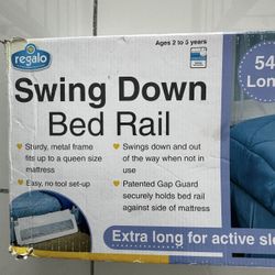 Swing Down Bed Rail