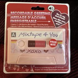 Valentines Day Recording Cassette