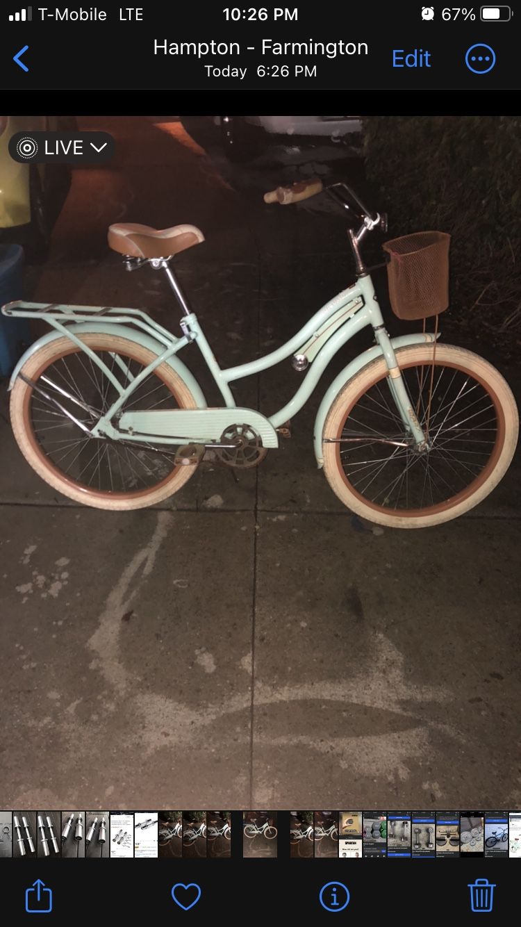 Nel Lusso Women's 24 Cruiser Bicycles Nel Lusso 24 In Women's