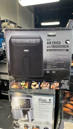 Bella 6 Qt Air Fryers With Touch Screen
