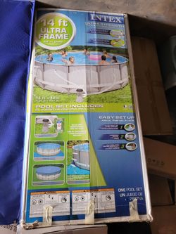 Intex 26719EH Prism Frame Premium Above Ground Swimming Pool