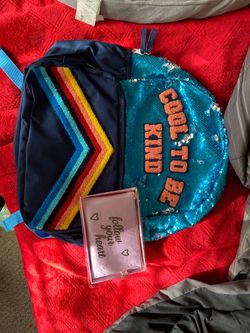 BRAND NEW BACKPACK & POUCH!