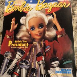 Vintage Barbie Bazaar Magazine.