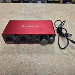 Focusrite Scarlett 2i2 3rd Generation USB Audio Interface 