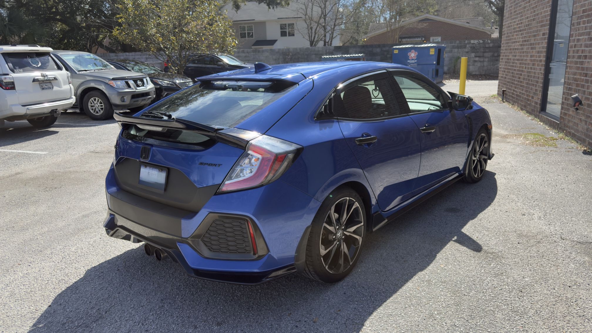 10th Gen Civic Hatchback Roof Spoiler (OEM)