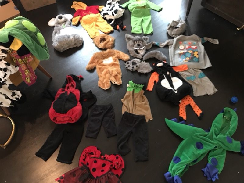kids costumes! varied sizes- $10/each