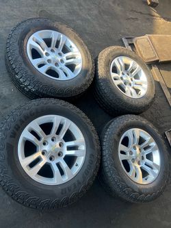 (4) 18” Chevy Wheels Installation Included
