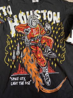 Warren Lotas Houston Rockets Exploration T-Shirt