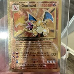 Charizard Gold Premium Collection Pokemon 