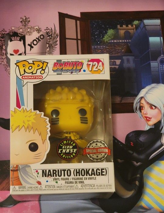 Funko Pop! Naruto (Hokage) CHASE #724 🌋🚢🌋