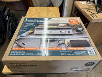 members 22" TABLETOP GRIDDLE New