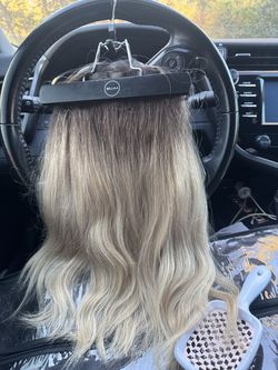 Bellami hair clip in extensions