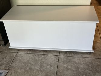 White Storage Chest Trunk 