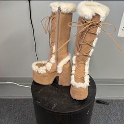 Demonia Primal Desire Platform Boots 