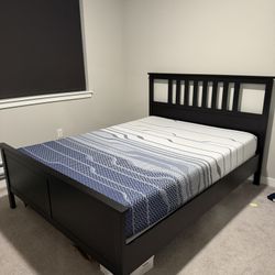 Queen bed frame, Queen Mattress, Queen Box Spring