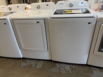 Samsung new washer & used dryer