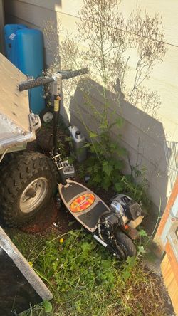 Gas scooter
