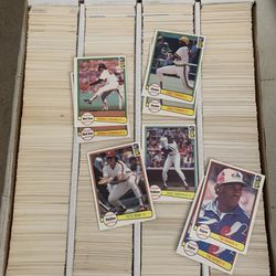 1982 Donruss Baseball Cards Huge Lot Of Approximately 3,200 Cards