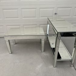 Mirror Console And Coffee Table 