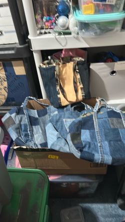 Hand made Jean bags 4 different styles
