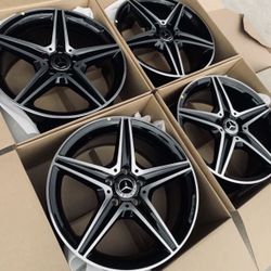 18” Mercedes Benz AMG Wheels Rims Rines C300 C350 C450 CLA250 C - Class CLA OEM