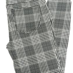 Charlotte Russe Refuge Houndstooth Business Casual Stretch Denim Jeans - Size 8 Excellent Preloved Condition Wore Once Like New